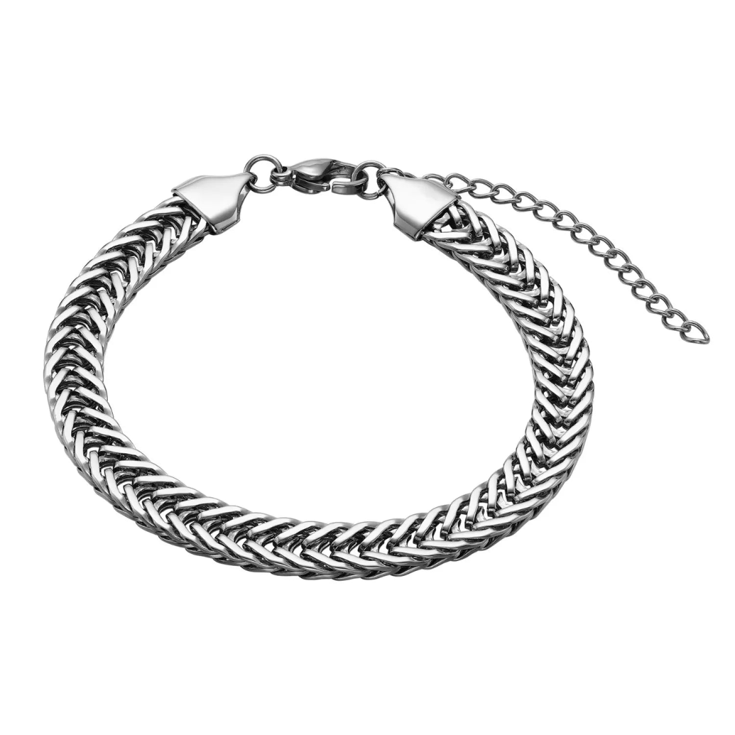 Silvur armband frá Lugano ið hoyrur til eitt gávusett har harraur fylgjur við. 